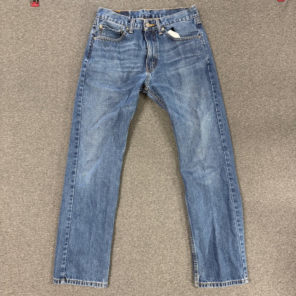 Modern Levi's 505 Straight Leg Jeans Mens 31x32 Blue Good Medium Wash Denim